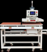 Máy ép nhiệt GTG 400X 600 mâm trượt trên tự động, màn hình cảm ứng